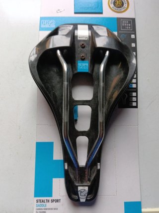 PRO Stealth Sport Sillín Negro