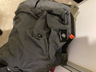 Giubbotto verde oliva uomo sia per moto che anti v