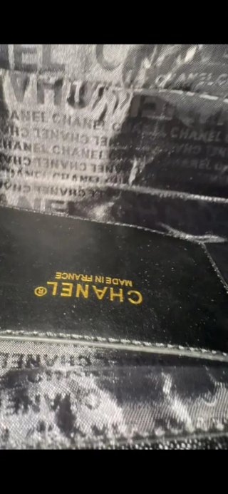 Borsa Chanel Pelle Nera e Oro