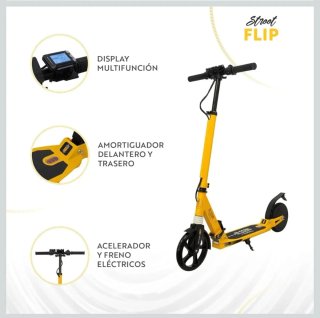 Patinete Eléctrico Amarillo Olsson