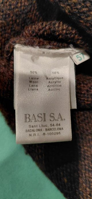 Chaqueta Punto Lacoste Marrón Cremallera