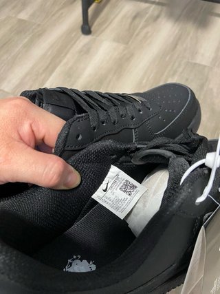 Nike Air Force 1 '07 Zapatillas Negras talla 42