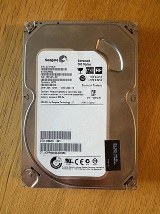 Disco Duro Seagate Barracuda 500GB