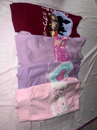 Lote 4 Sudaderas Niña