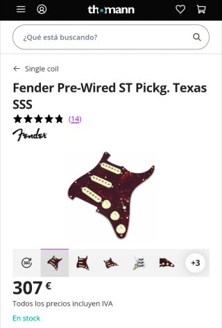 Sire S7 Vintage Statocaster Fender Texas specials