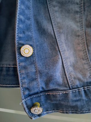 Giubbino jeans bimba 2/3 anni
