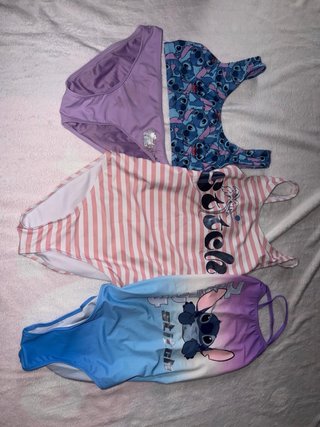 Lote bañadores niña Disney Stitch