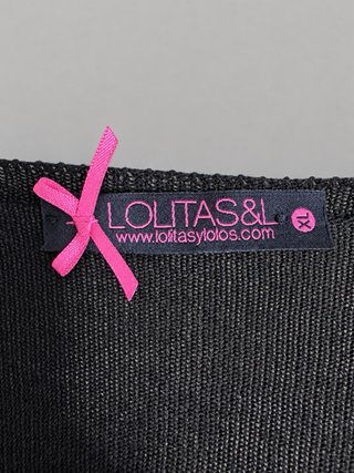 Chaqueta Lolitas&Lolos Negra Punto Fino XL