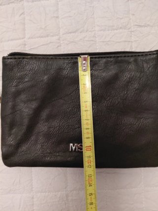 Bolso bandolera MSK negro con cadena