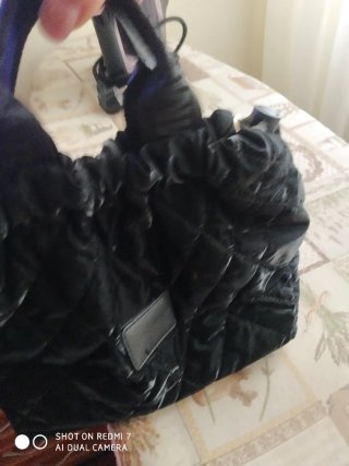 Bolso bombonera negro