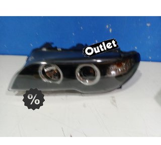 LK FARO IZQ XENON BMW E46 2 PUERTAS 03-06 OJOS ANGEL CCFL FO