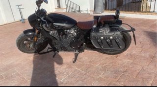 Indian Scout Bobber 2018 Negra