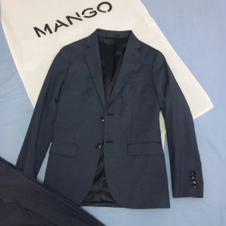 Traje Mango niño azul talla L