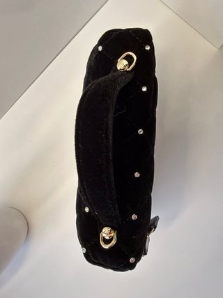 CHANEL · Iconic Velvet Black & Gold