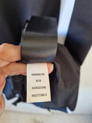 Vestido Calvin Klein Negro y Blanco