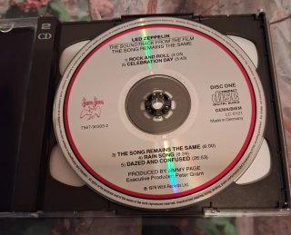2CD-LED ZEPPELIN-Soundtrack The Song Remains(Live)