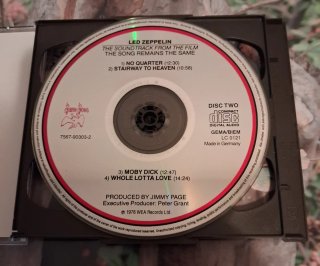 2CD-LED ZEPPELIN-Soundtrack The Song Remains(Live)