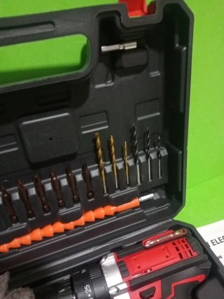 Taladro Percutor Atornillador Inalámbrico 21V