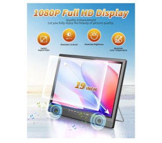 Televisor 19.5° Full HD 1080p HDMI Altavoces
