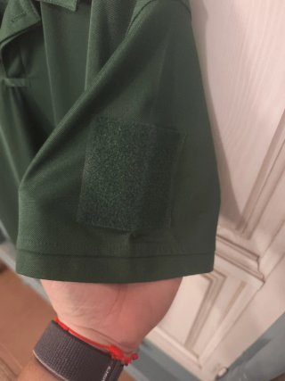 Polo Táctico Verde Talla L