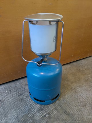Lámpara Campingaz azul