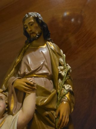 Figura San José y Niño Jesús
