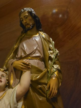 Figura San José y Niño Jesús