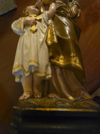 Figura San José y Niño Jesús