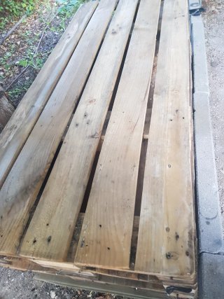 Vendo 3 Palets de madera para proyectos y otros  L