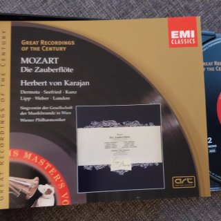 Mozart - Die Zauberflöte - Karajan - 2 CD
