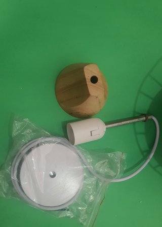 Lámpara Colgante Nórdica Roja