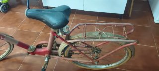 Bicicleta plegable Clásica Roja