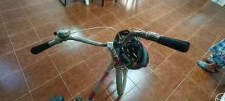 Bicicleta plegable Clásica Roja
