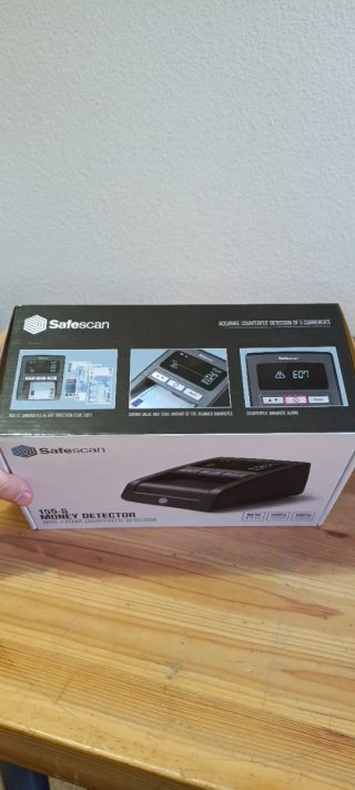 Detector de billetes Safescan 155-S
