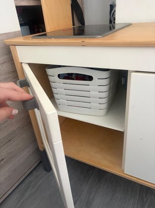 Cocinita de madera para niños
