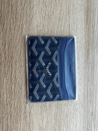 Cartera Goyard Azul y Multicolor