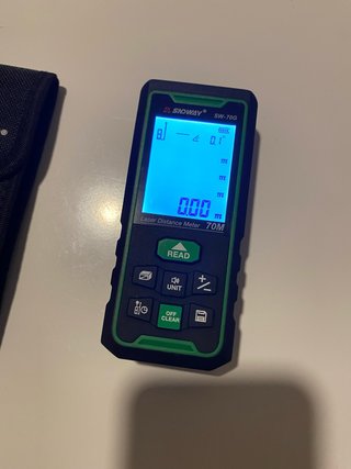 Medidor Láser SNDWAY SW-70G Verde