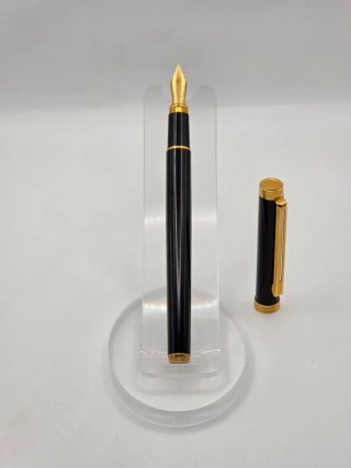 Caneta Inoxcrom Saggitarius Preto Vintage