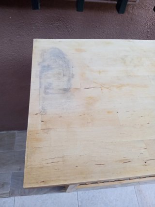 Carro de cocina de madera