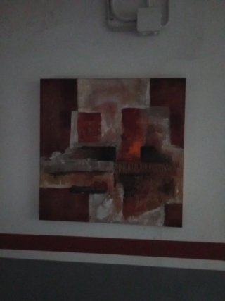 Cuadro abstracto moderno