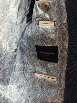 Chaqueta Álvaro Moreno Talla L Azul