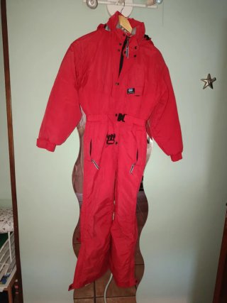 Mono de nieve rojo Talla 12 años