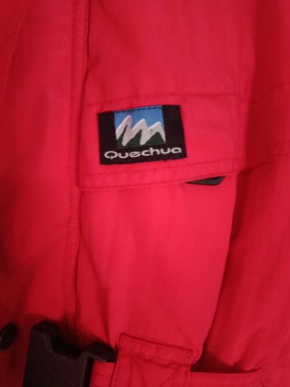 Mono de nieve rojo Talla 12 años