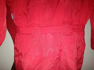 Mono de nieve rojo Talla 12 años