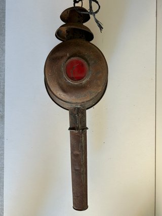 Antiguo farol de carruaje completo