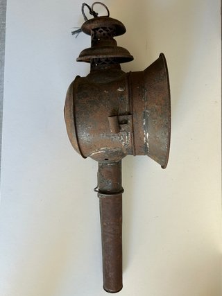 Antiguo farol de carruaje completo