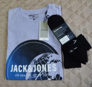 Camiseta Jack & Jones Hombre Talla S Manga Corta