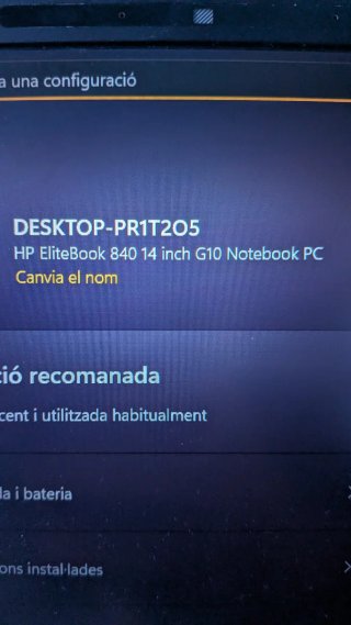 Portátil HP Elitebook 840 14 Plata