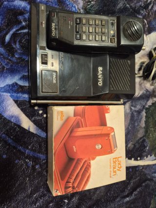 Telefono sanyo Braun vintag