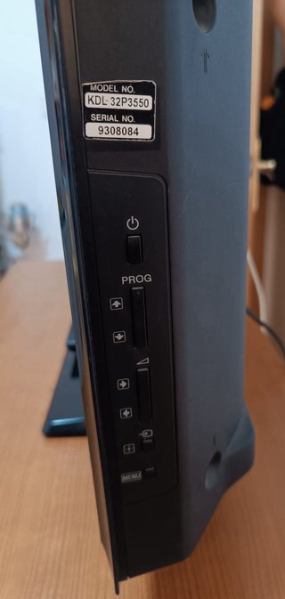Televisión Sony Bravia 32 Negra